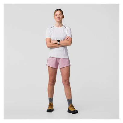 T-Shirt Femme Salewa Pedroc Dry Hybrid Blanc