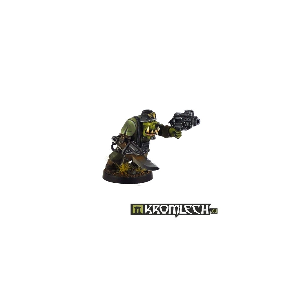 Orc Assault Armoured Greatcoats Squad