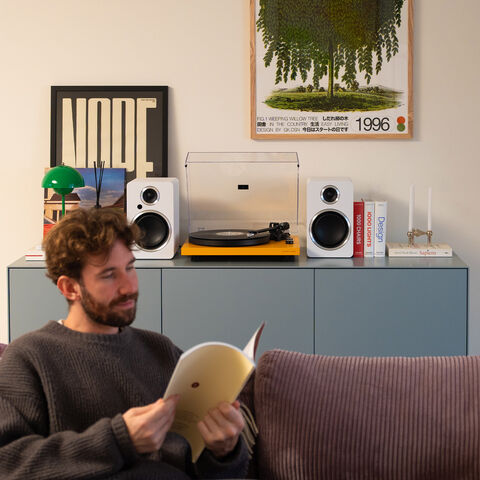 Argon Audio FENRIS A5 - actieve luidspreker met Bluetooth Hout