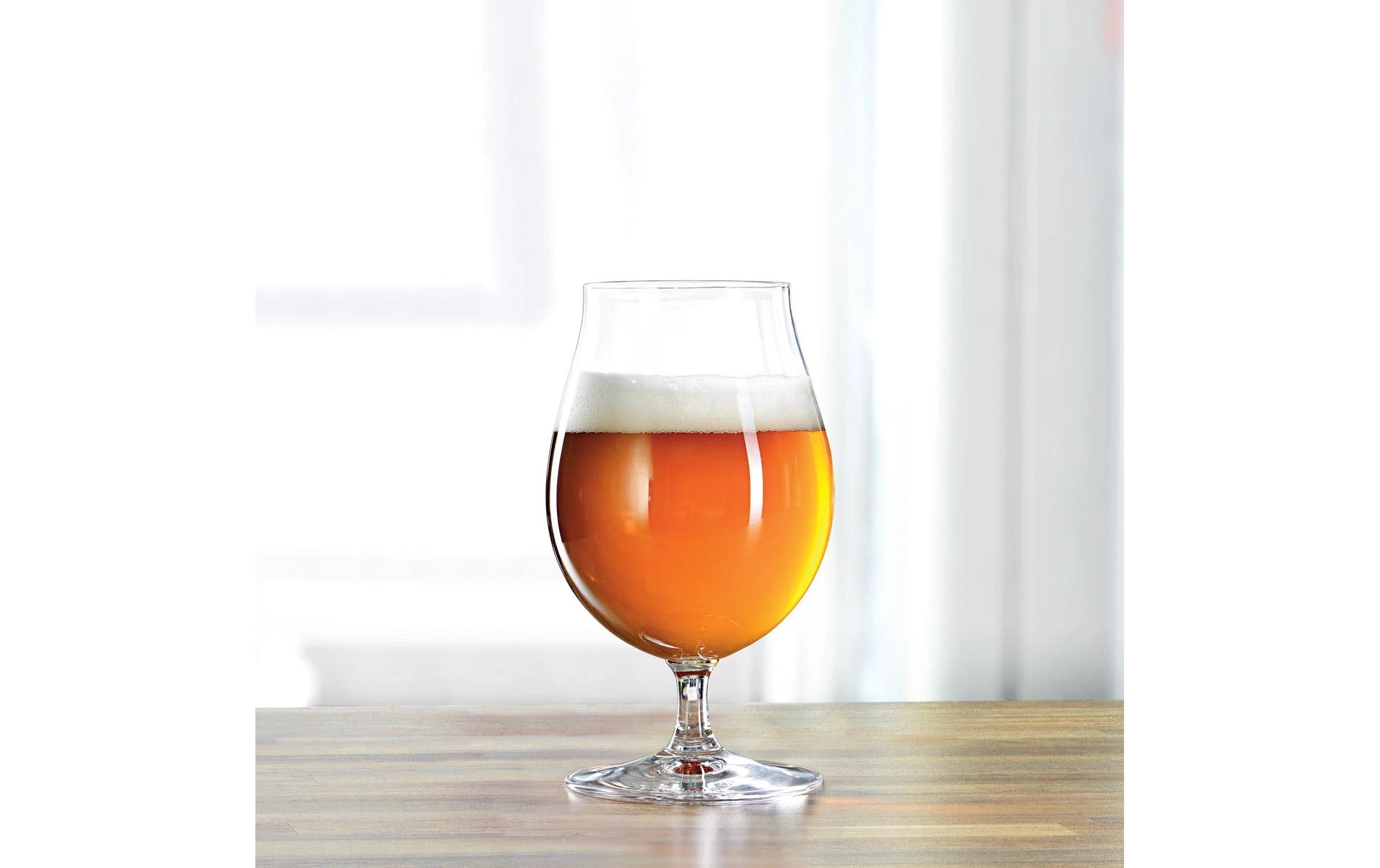 Bierglas Classics 440 ml, 4 Stück, TransparentElegantes Biertulpe Set