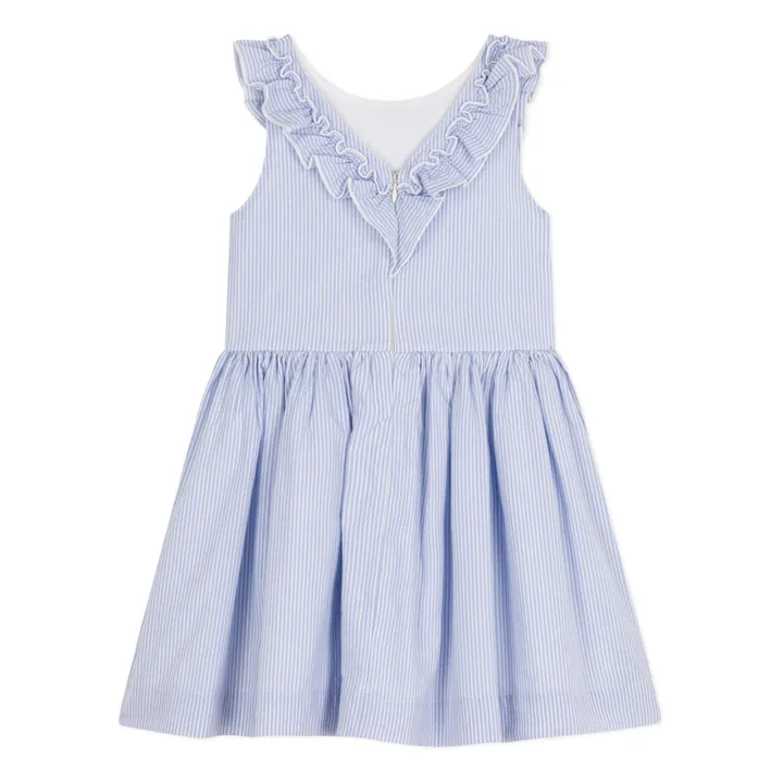 Petit Bateau Robe Mathilde Lurex | Bleu