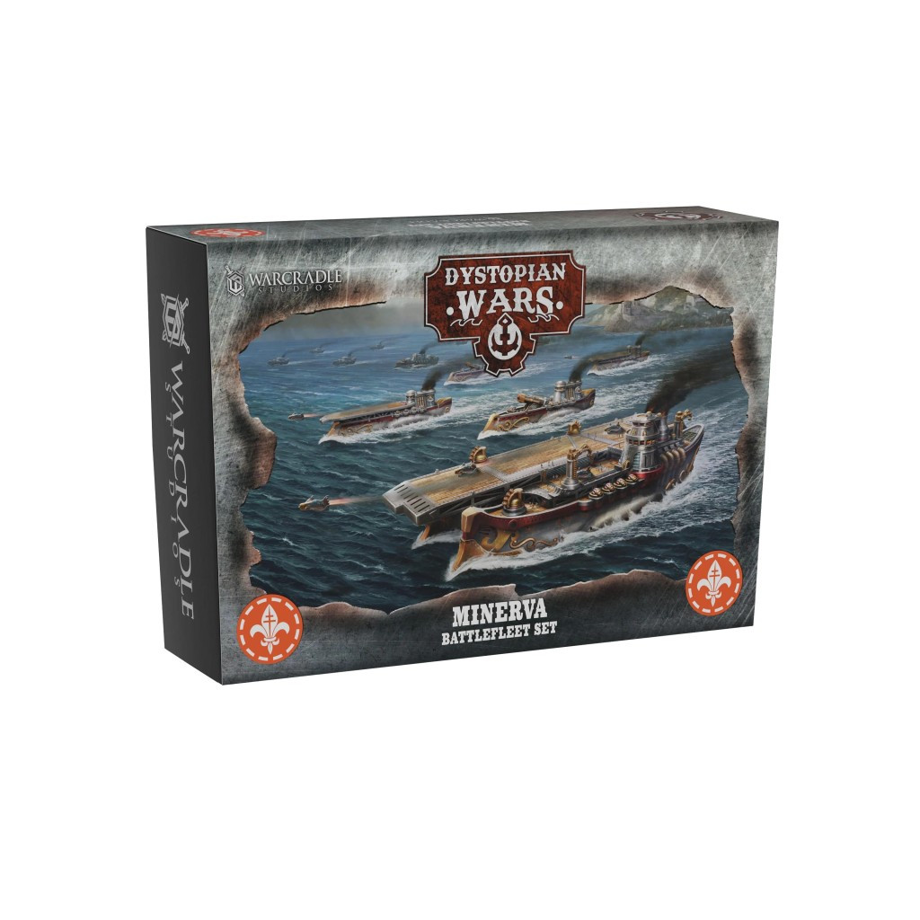 Dystopian Wars - Minerva Battlefleet Set