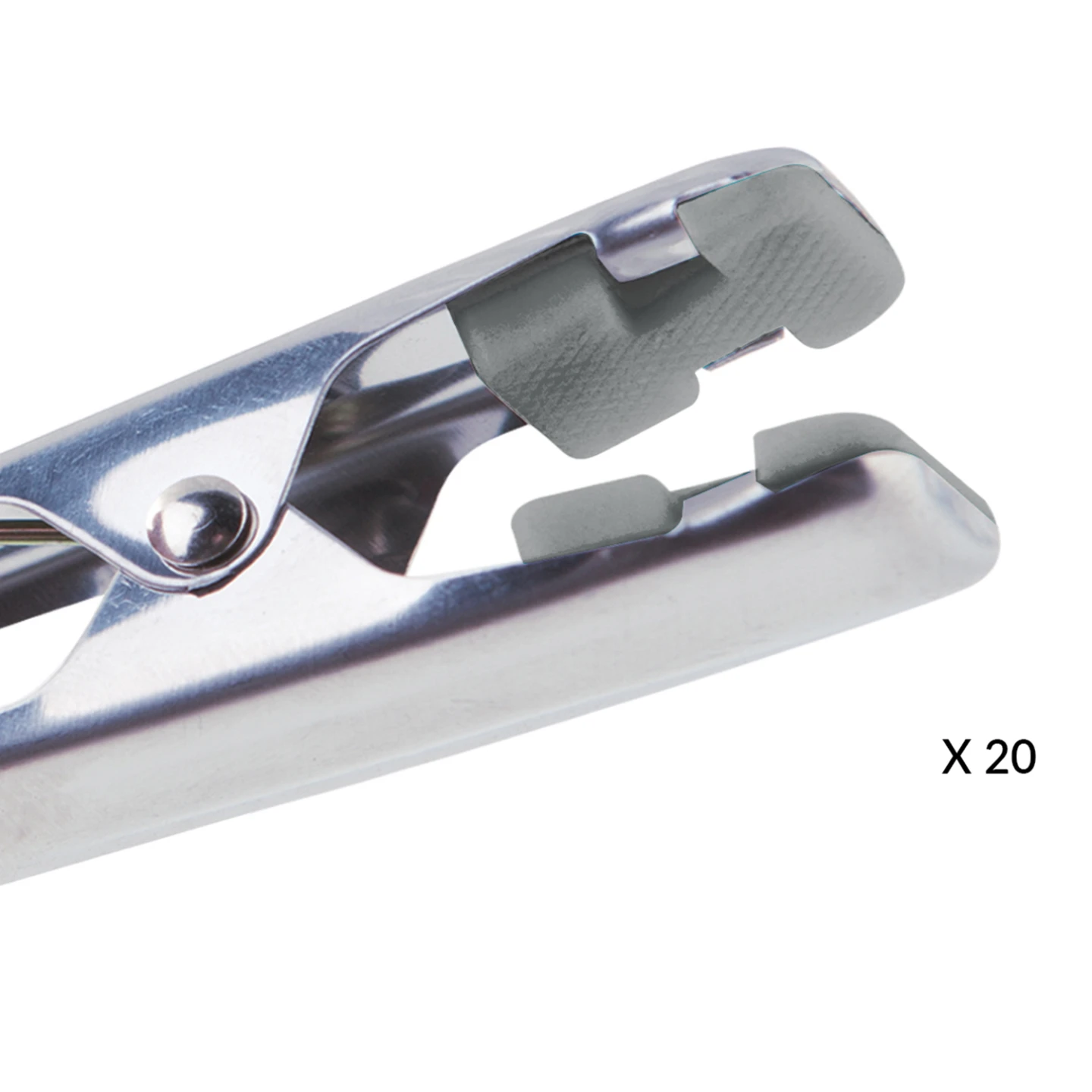 Séchoir à linge vertical pliable et extensible 3 niveaux GIGA capacité 27M avec ceintres et pinces inox et gris