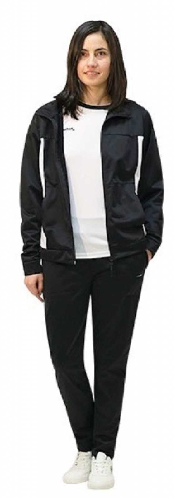Conjunto de treino feminino Softee Varanasi preto/branco