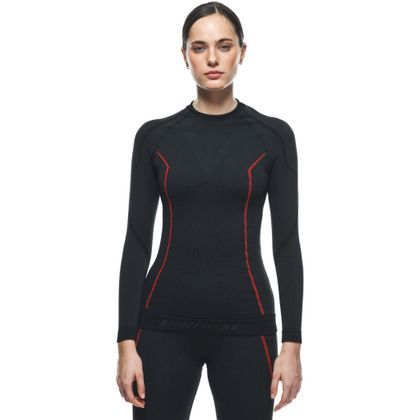 Maillot Technique Dainese THERMO LS FEMME - Noir / Rouge