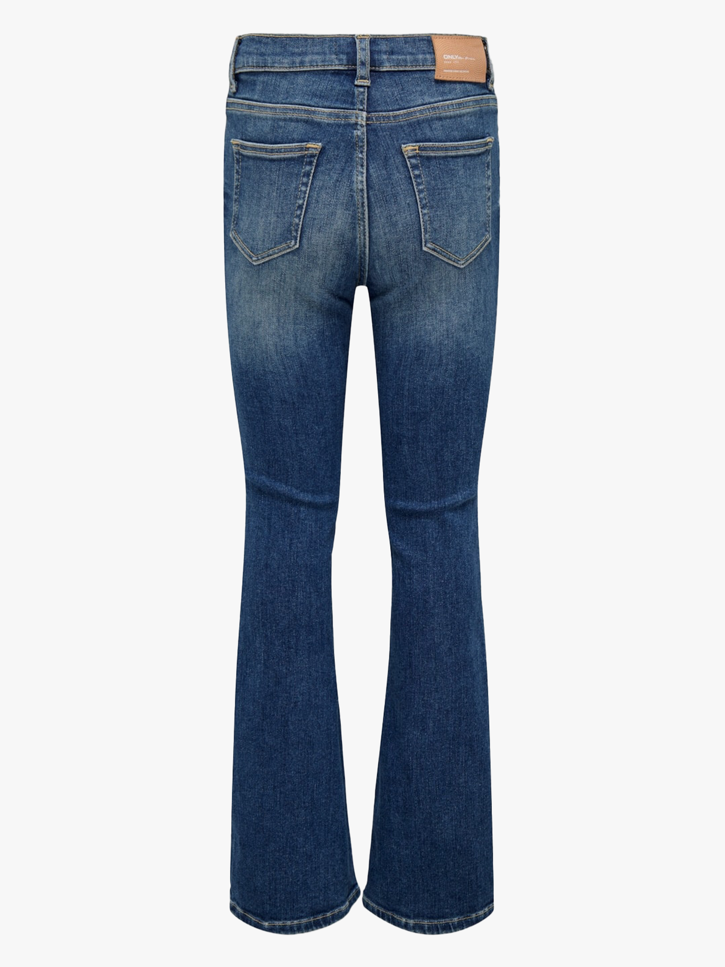 Blush Flared Denim Rea