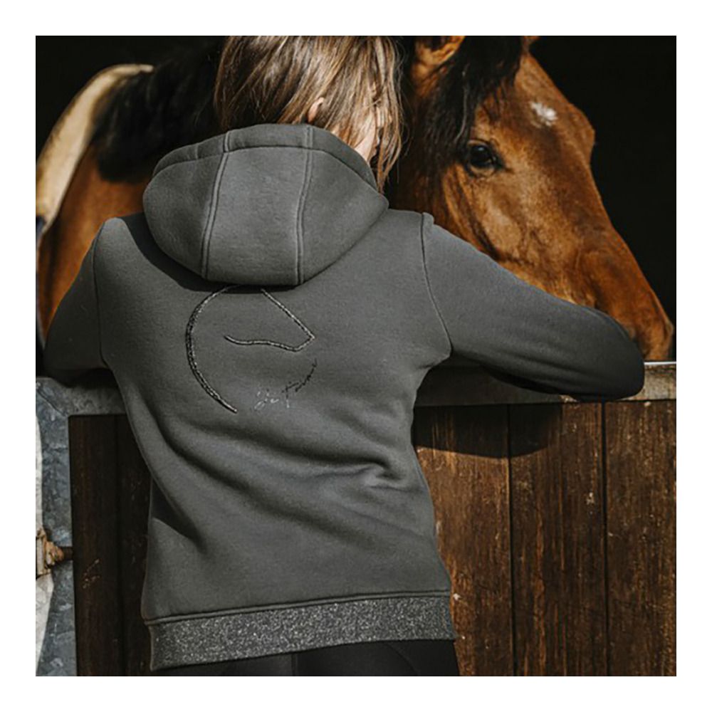 Equitheme PALERME - Sweat Femme noir