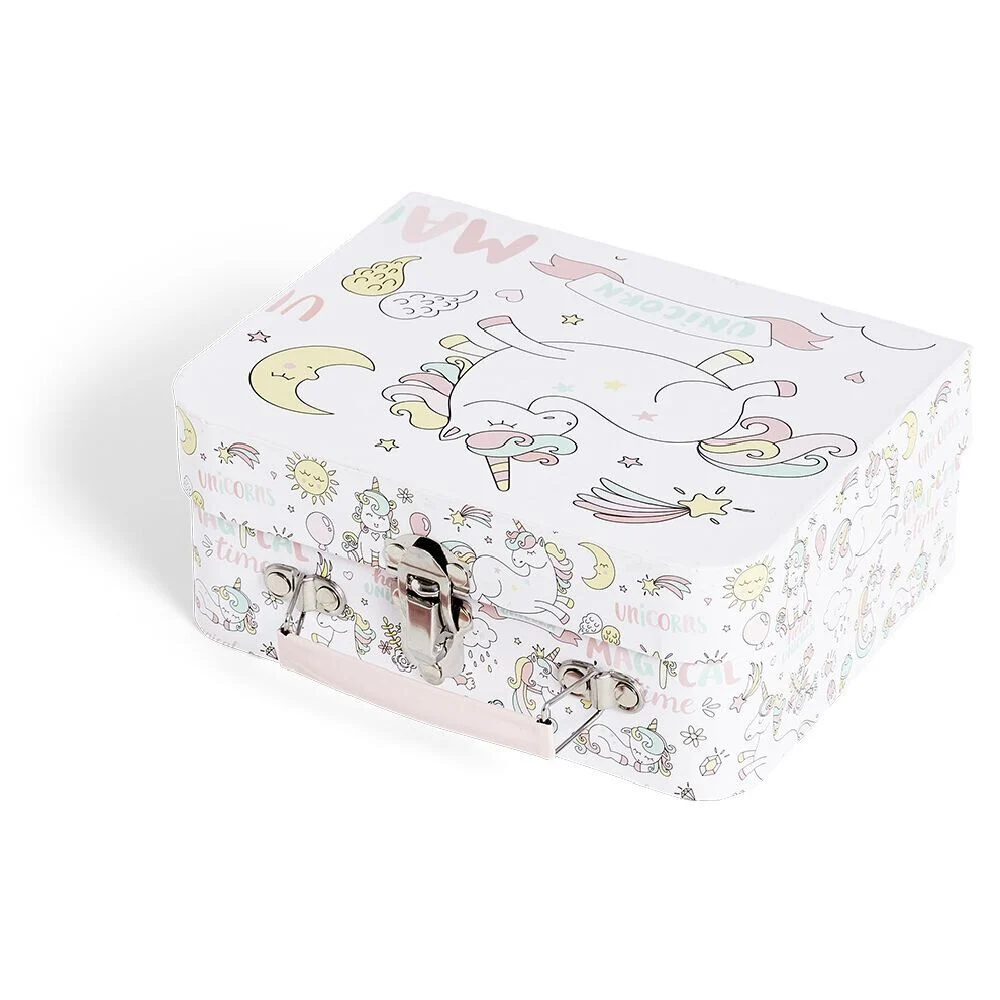 Mallette de transport enfant 20xH8,5x15,5cm - 2 modèles