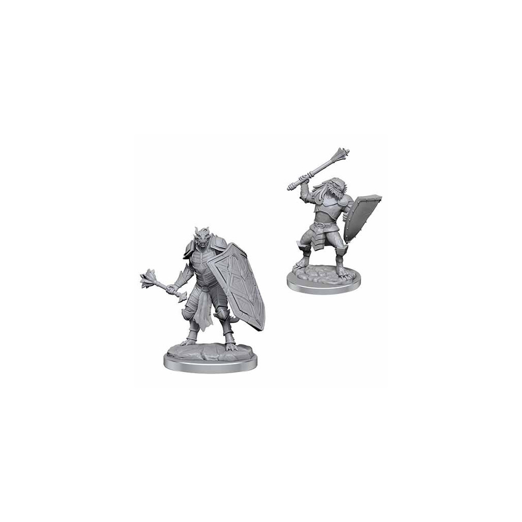D&D Nolzur's Marvelous Unpainted Miniatures: Dragonborn Clerics