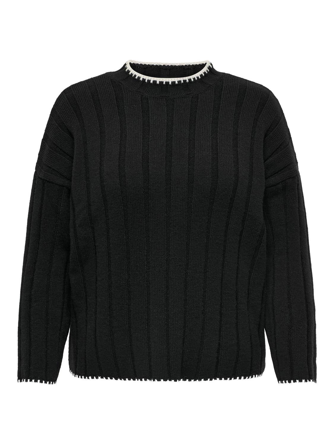 CARCHICK Strickpullover Black