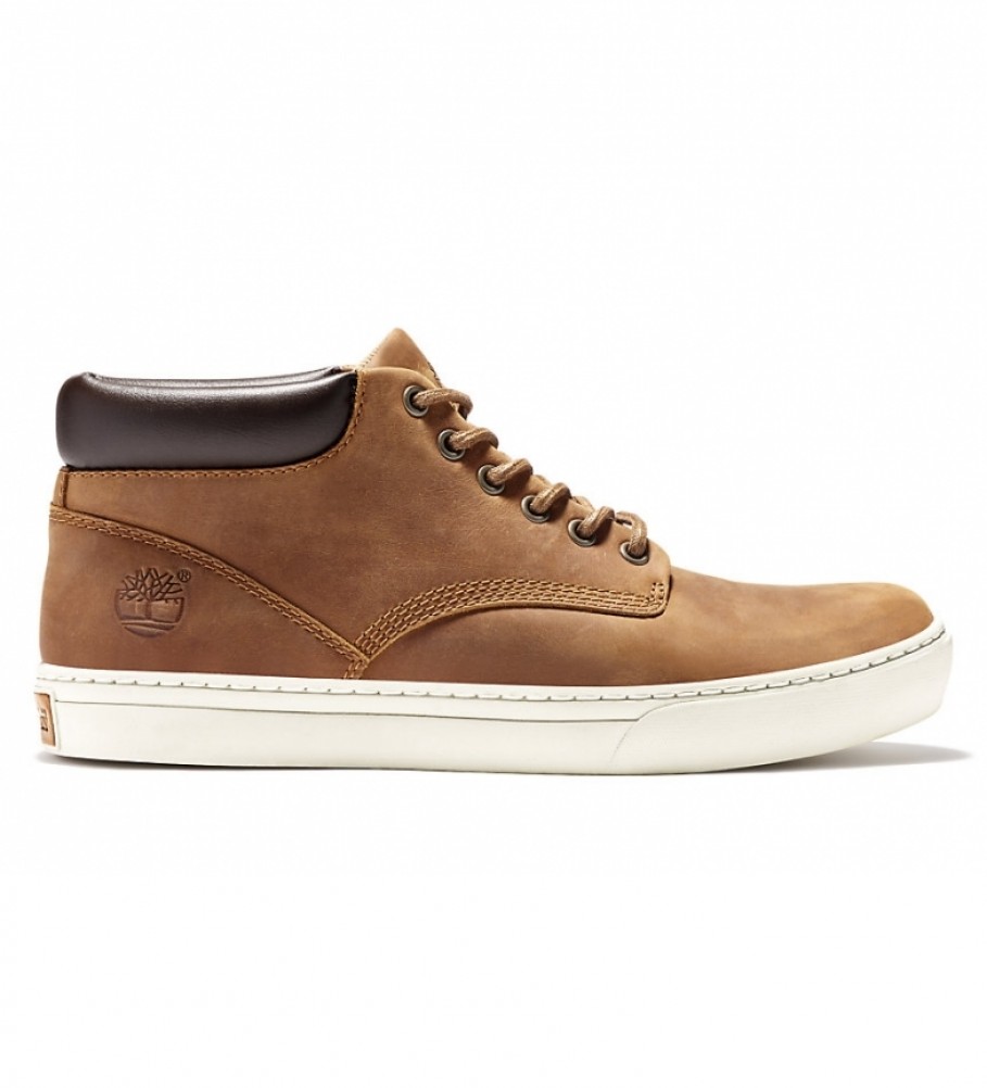 Sapatos Timberland Adventure 2.0 Cupsole Chukka em couro marrom