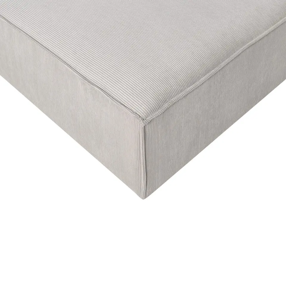 ARDAL - Ottomaan - Taupe - Corduroy