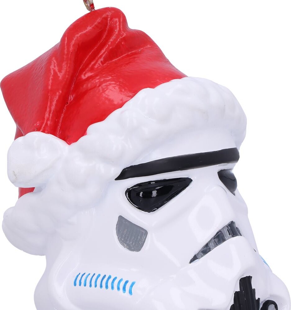 Star Wars Julepynt - Stormtrooper Med Nissehue - 8 CM