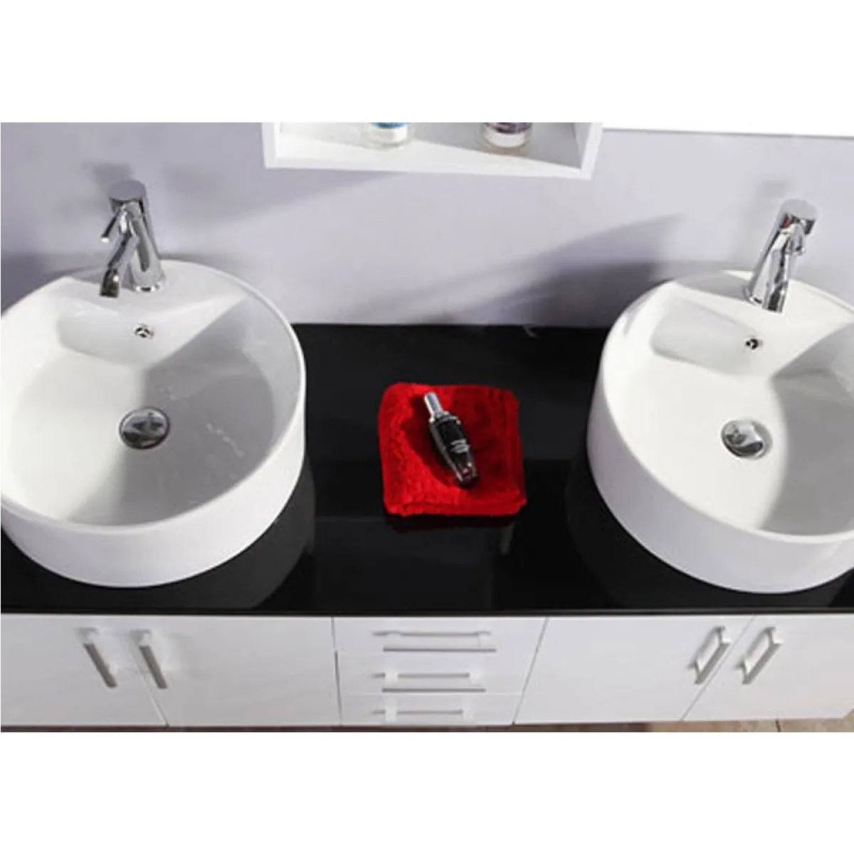 SIMBA Meuble salle de bain double vasque - Modèle LION