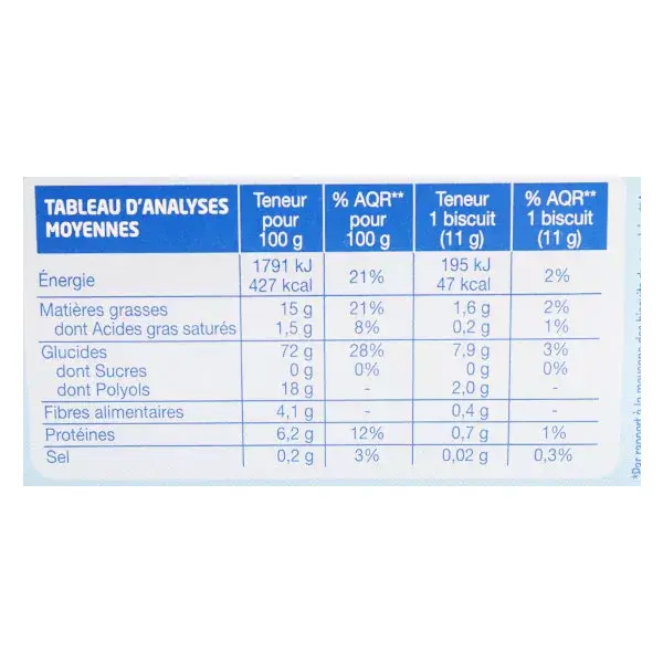 Biscoito de coco sem açúcar Gerblé 132g