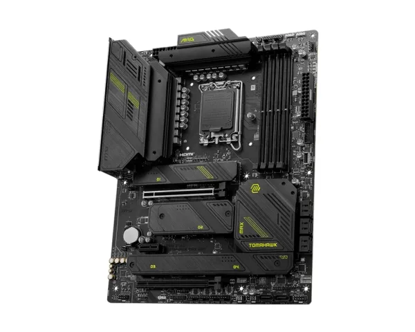 MSI MAG Z790 TOMAHAWK MAX WIFI - Bundkort - ATX - LGA1700 sokkel - Z790 Chipset - USB 3.2 Gen 1, USB 3.2 Gen 2, USB-C 3.2 Gen2, USB-C 3.2 Gen 2x2 - 2.5 Gigabit LAN, Wi-Fi 7, Bluetooth - onboard grafik (CPU påkrævet) - HD Audio (8-kanaler)