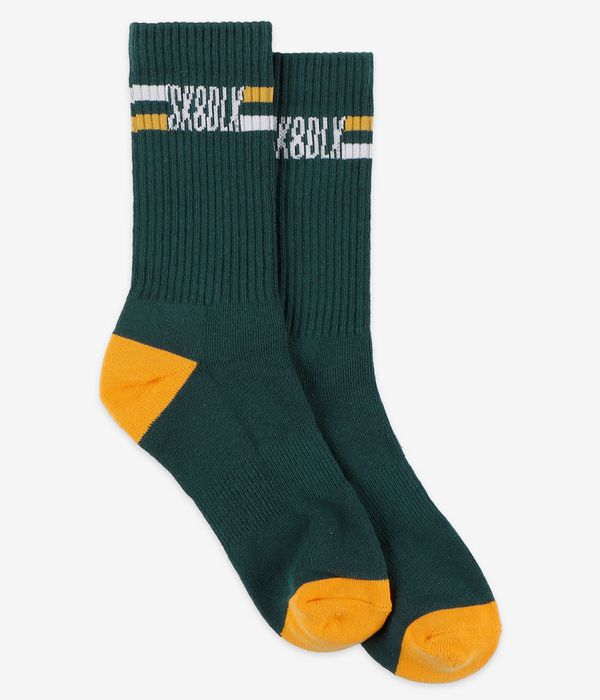 skatedeluxe Division Socken US 6-13 (green orange)