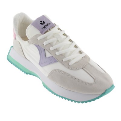 Sneakers femme Cosmos Serraje & Nylon Multicolor VICTORIA