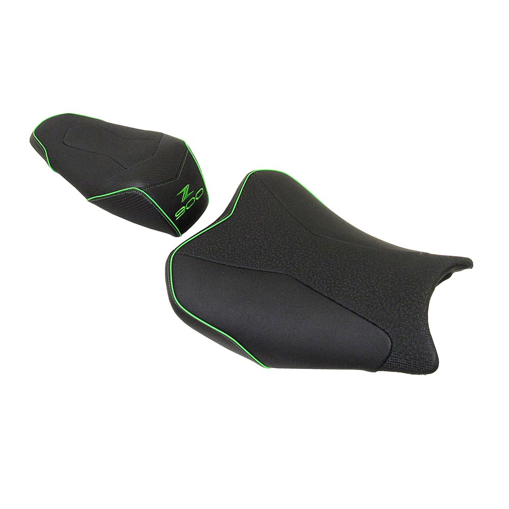 Bagster - Selle Ready Luxe Kawasaki Z900 (2017-2019) Noir / Vert