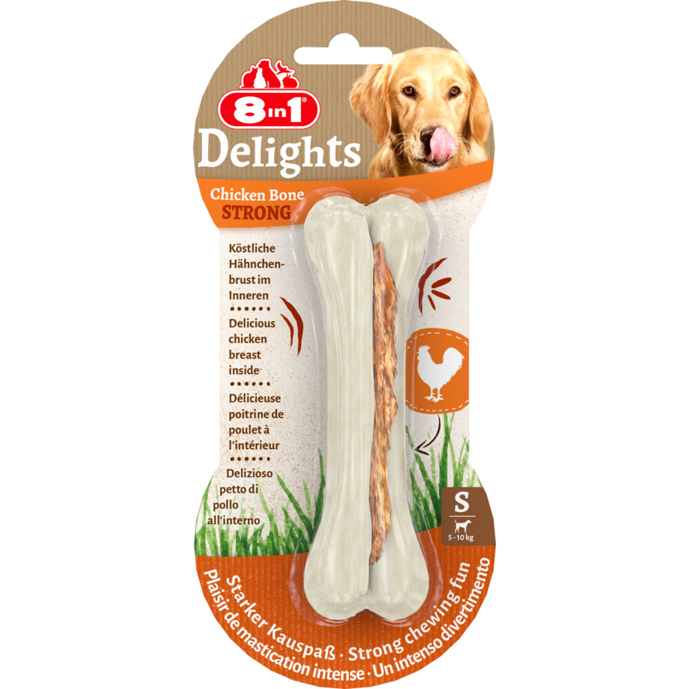 8in1 Delights Bones Strong Kip S
