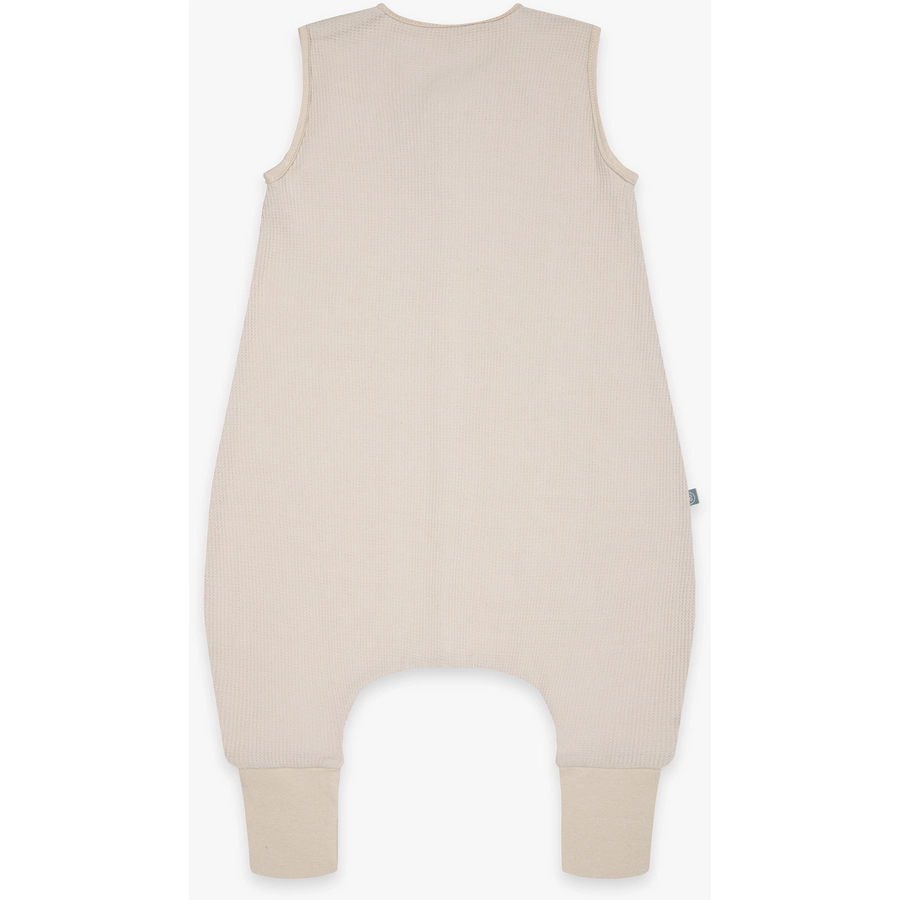 emma & noah Schlafsack mit Füßen Essential Beige