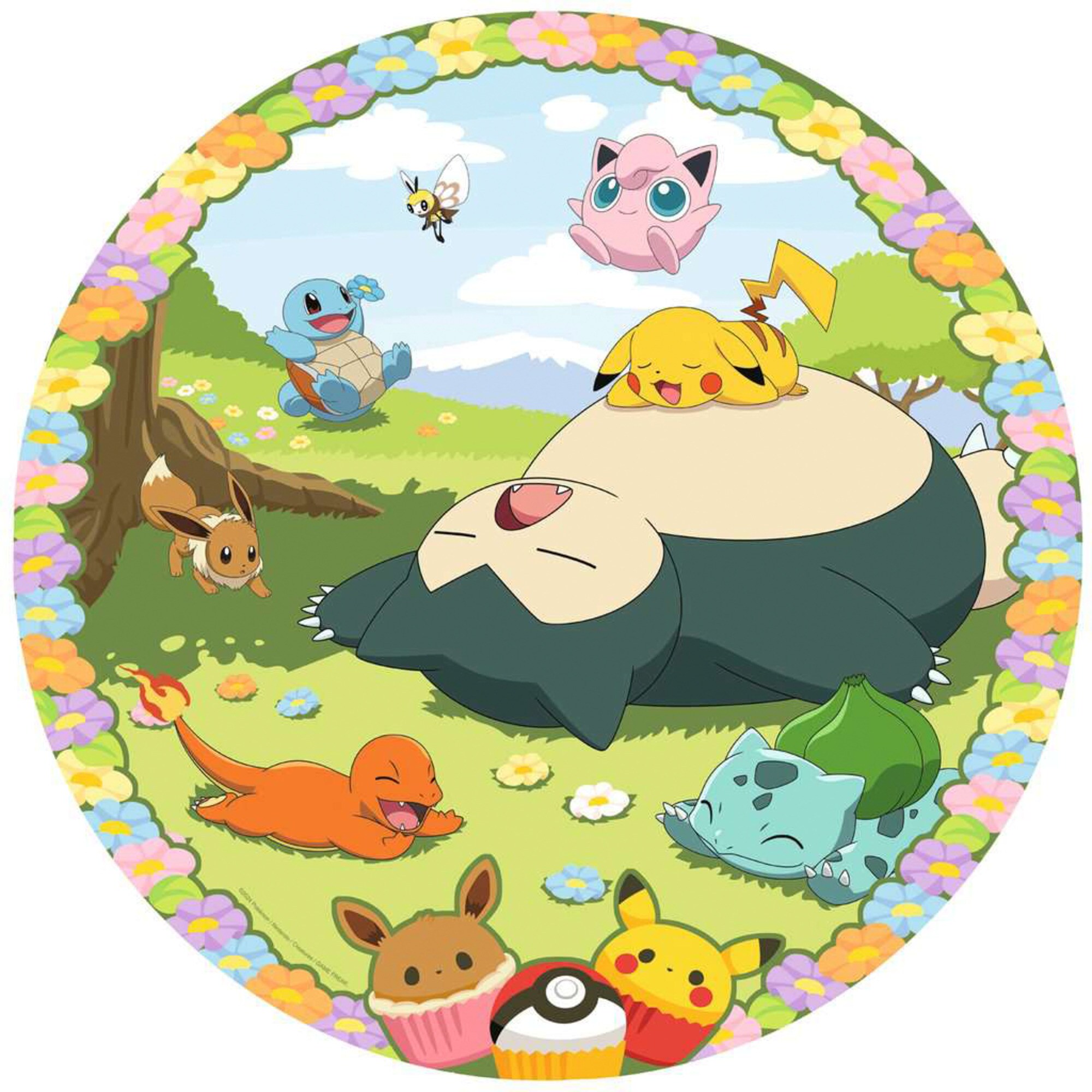 Ravensburger Puzzle Puzzle Blumige Pokémons