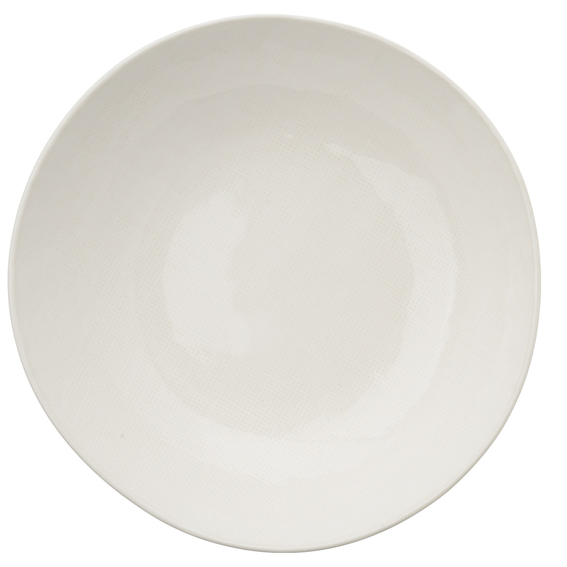 My Home Suppenteller mit dezenter Struktur weiss