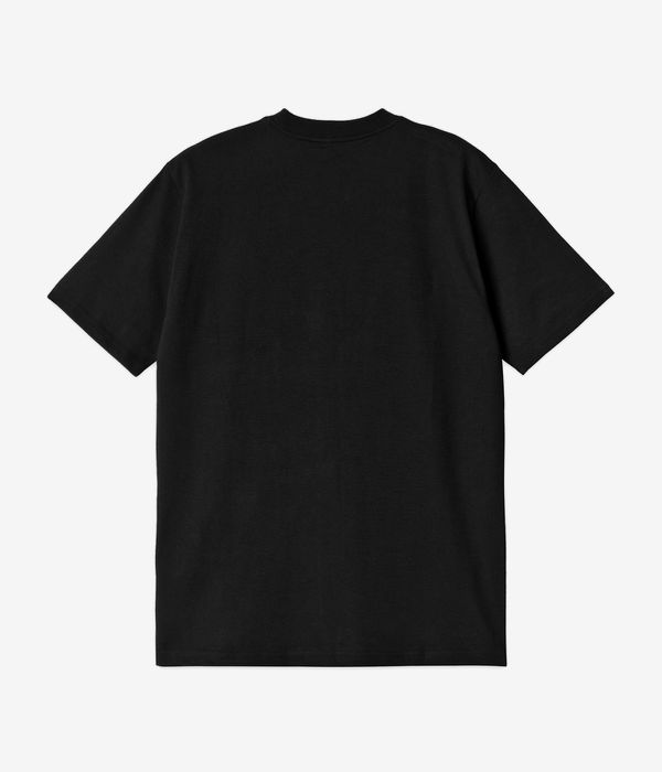 Carhartt WIP Press Script Organic T-Shirt (black)