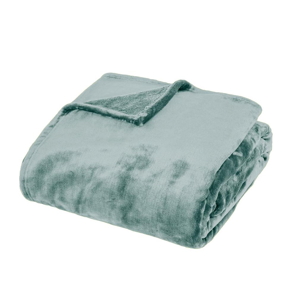 Atmosphera Plaid flanelle Bleu Atmosphera 180x230 Cuddly