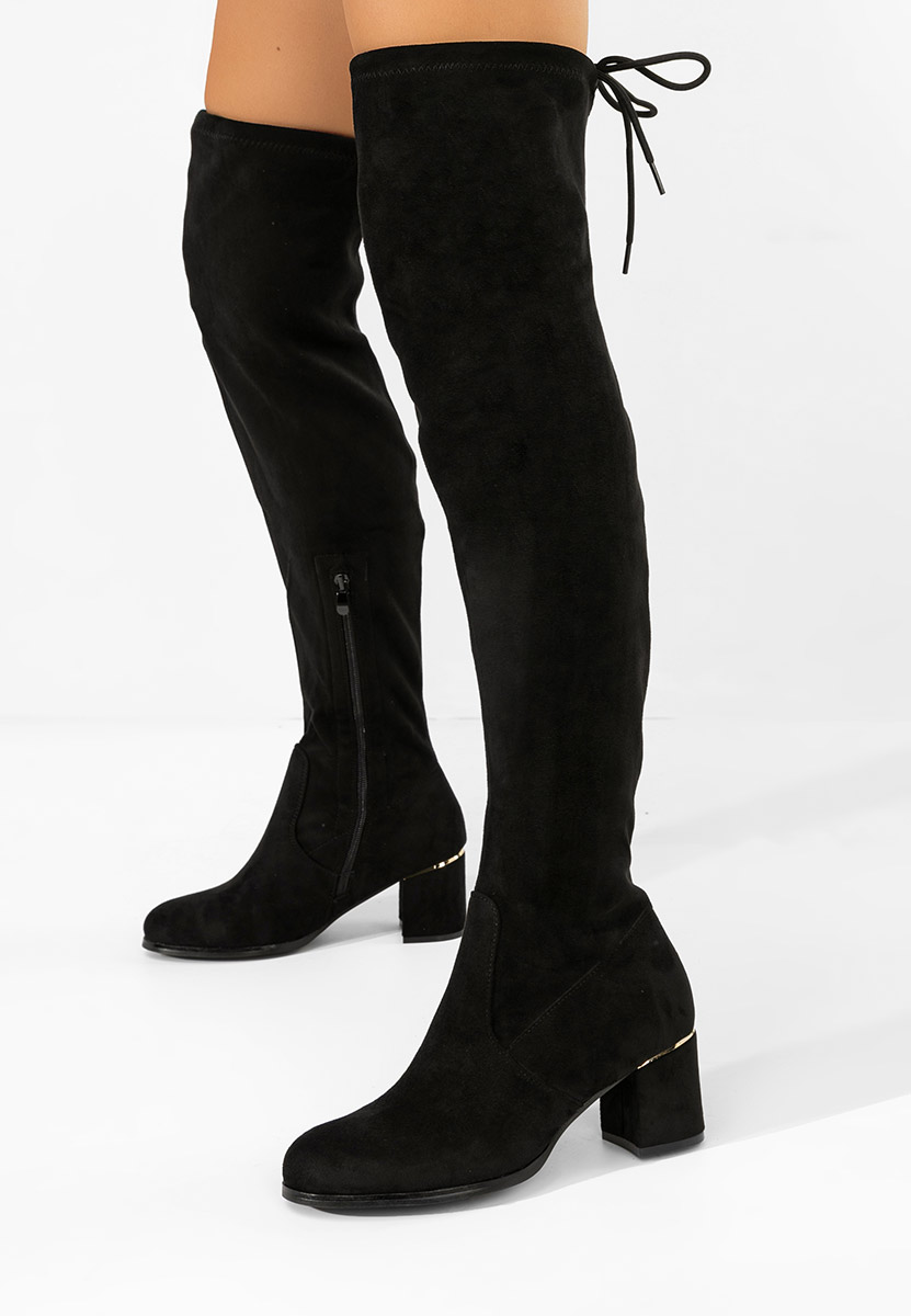 Cuissarde femme noires Anelissa