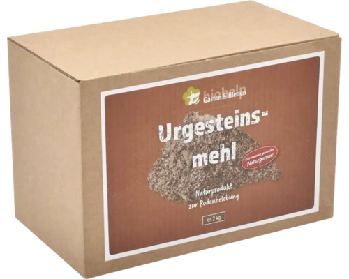 Plantversterkende biohelp steenmeel natuurlijk product voor bodemrevitalisering 1 kg