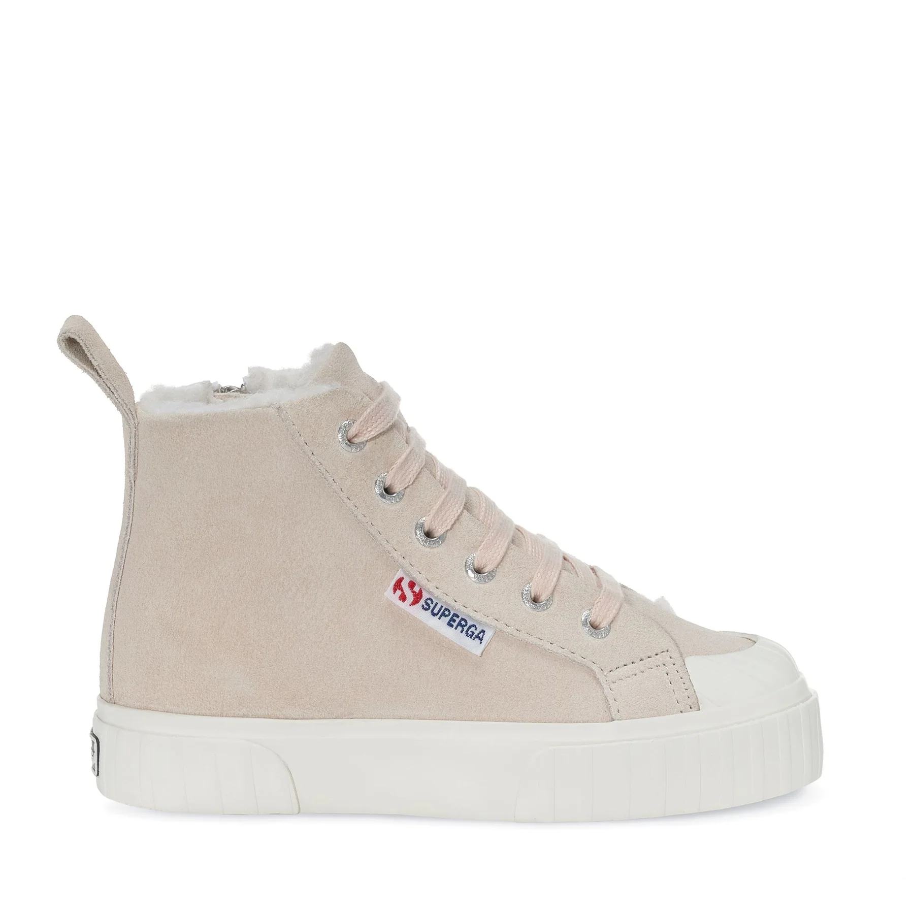 2696 KIDS STRIPE SUEDE-PINK ALMOND-FAVORIO