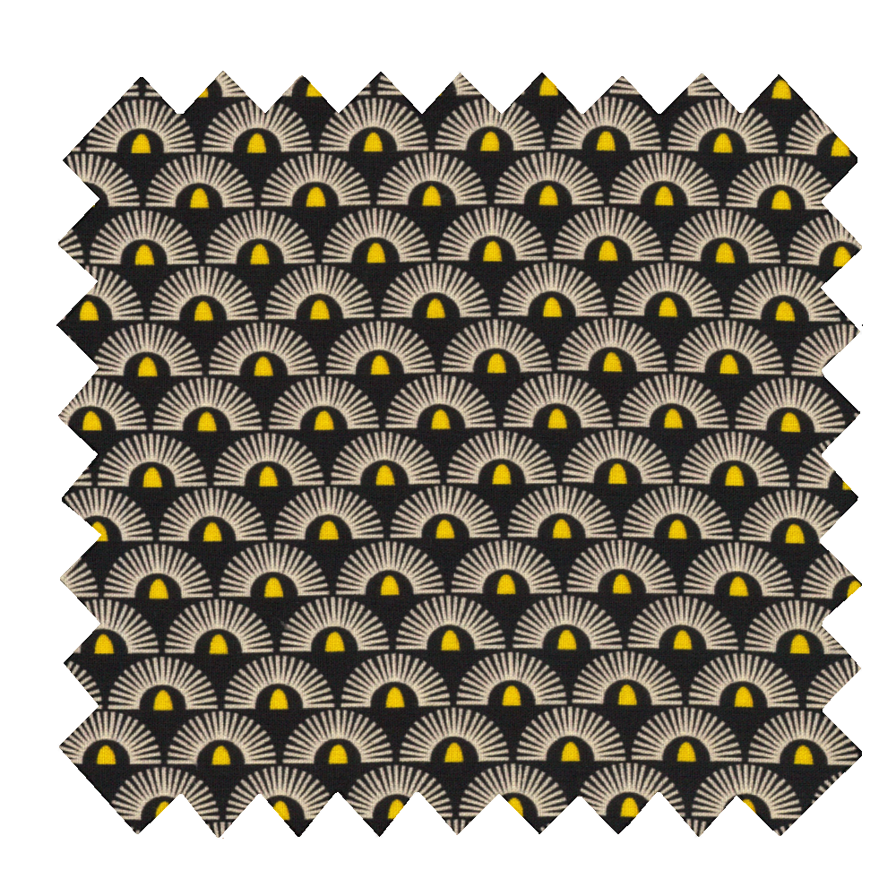 Tissu Coton Au Mètre Soleil Inca