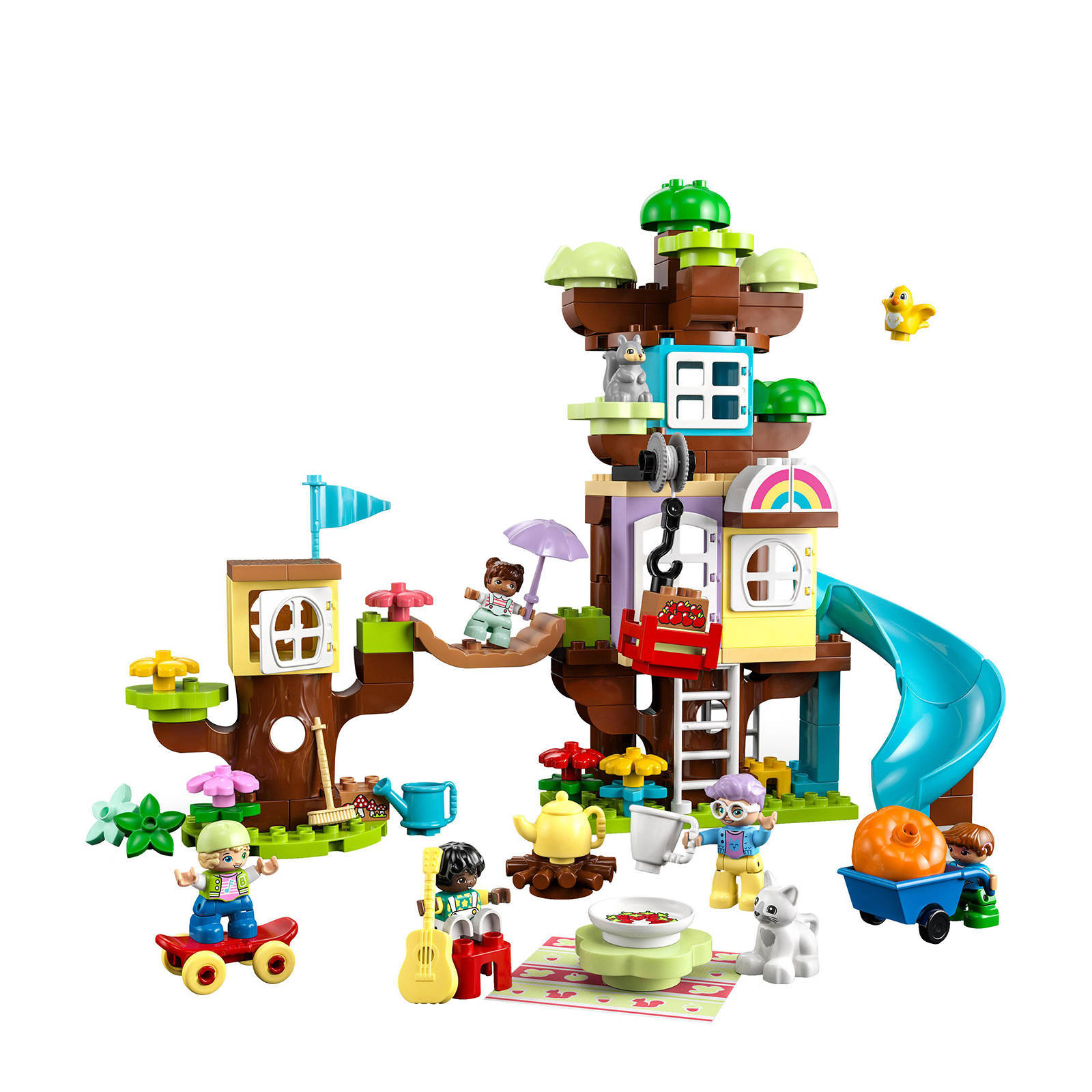 LEGO 3-in-1 Boomhut Peuterspeelgoed Stenen Set met Dieren Figuren 10993