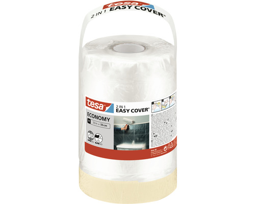 tesa Easy Cover Economy M navulverpakking beige 55 cm x 33 m