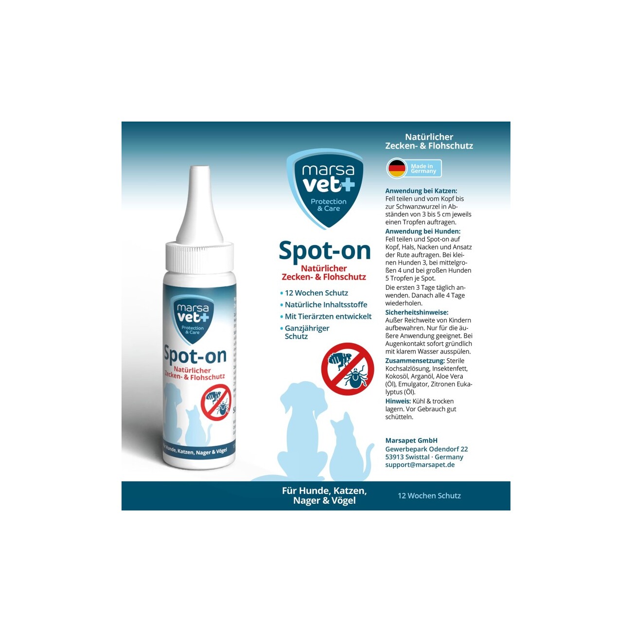 Marsavet Spot-On - 50 ml