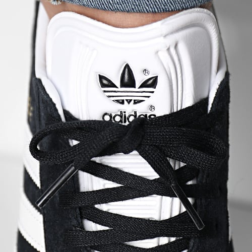 Baskets Gazelle BB5476 Core Black White Gold Metallic