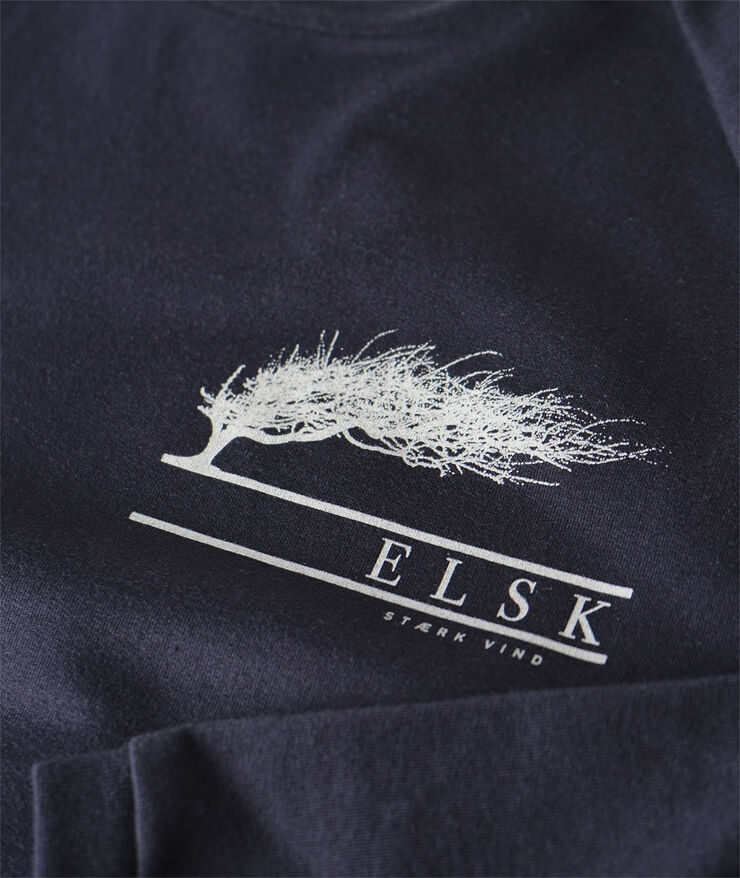 ELSK STÆRK VIND CH MEN'S LIGHTWEIGHT CREWNECK 100 dark navy