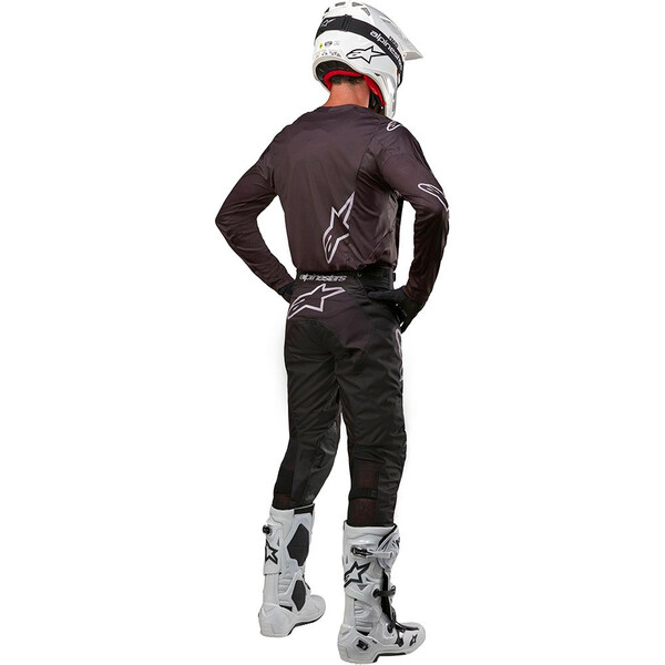 Alpinestars - Maillot Racer Graphite - 2024 Noir / Argent