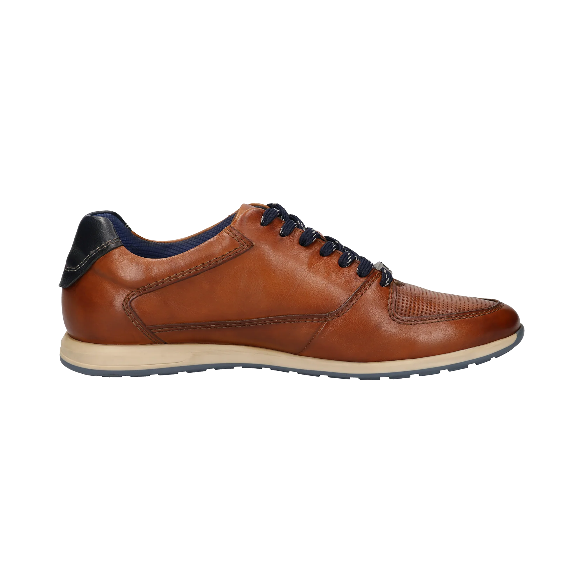 Sneaker cognac