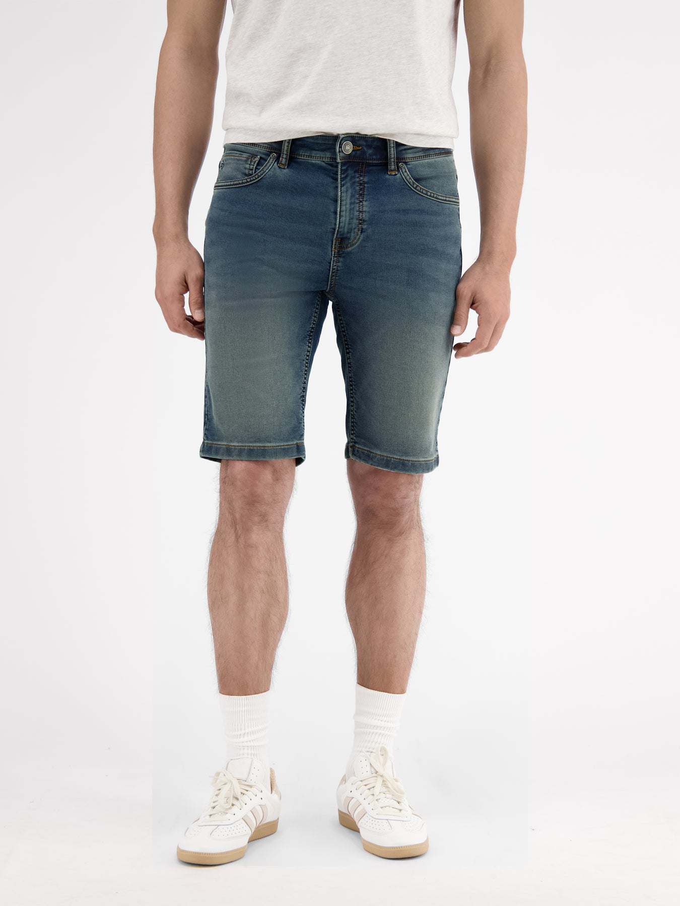 Bequeme Jogg-Denim Bermuda