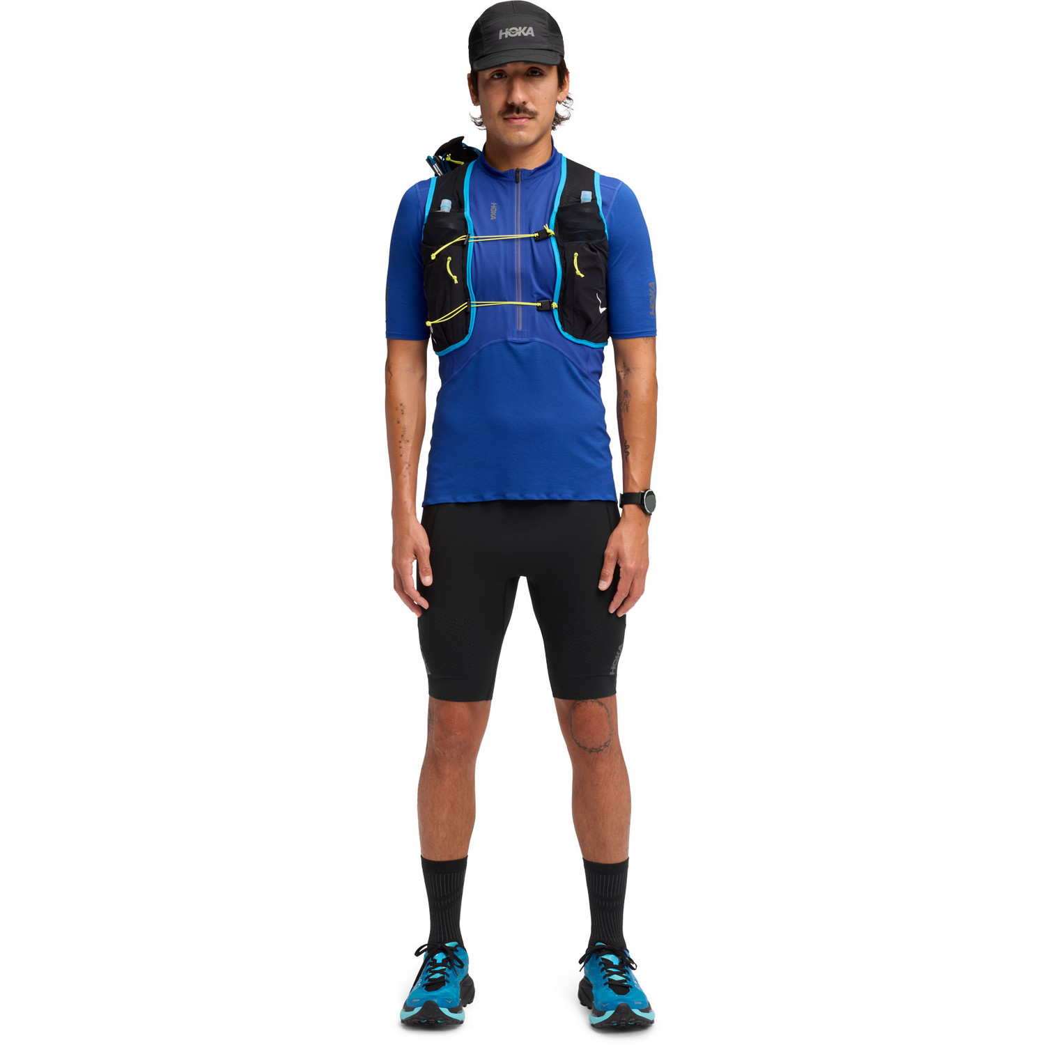HOKA Skybreeze 1/2-Zip T-Shirt Heren