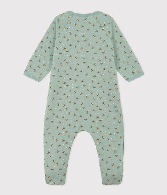 Pyjama bébé imprimé en molleton