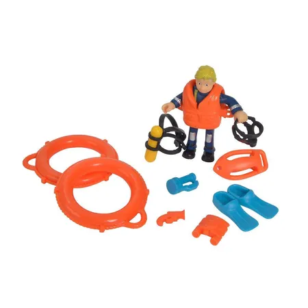 Simba Feuerwehrmann Sam Neptune Boot mit Figur