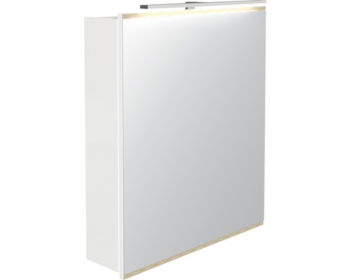 LED spiegelkast Miami Vice wit 60 x 70 x 15,5 cm