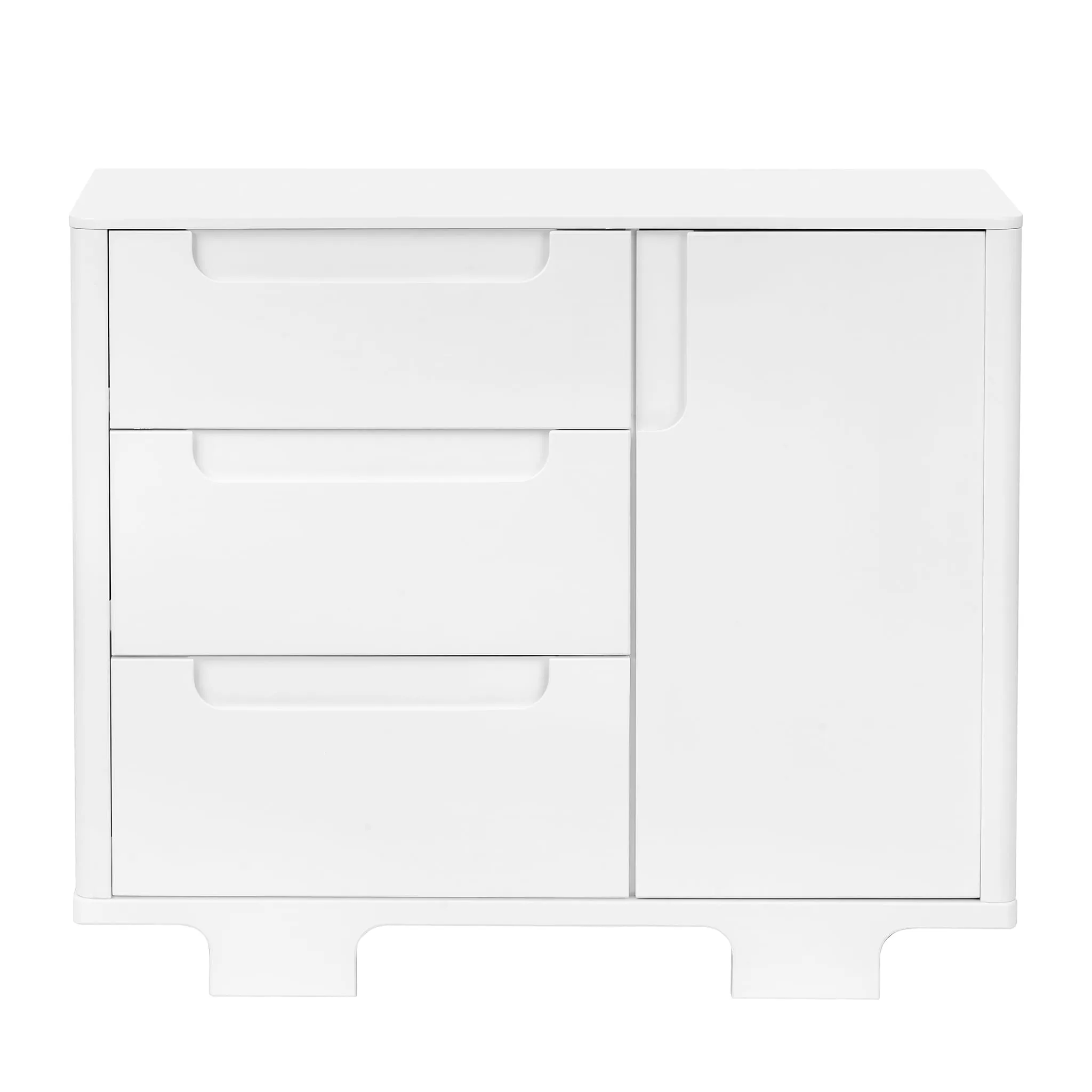 Babyletto Meuble à Langer 3-Tiroirs Yuzu - Blanc