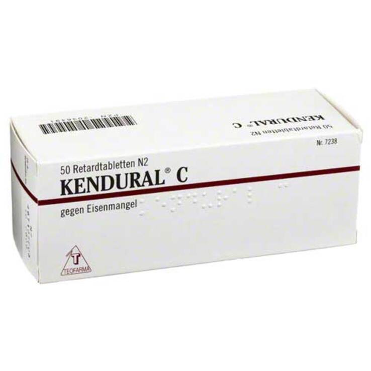 Kendural C Retardtabletten, 50 St