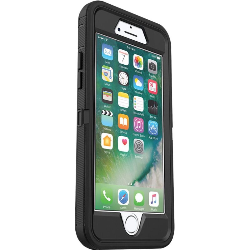 OtterBox Defender Series pour Apple iPhone SE (2nd gen)/8/7, noir - produits livrés sans emballage