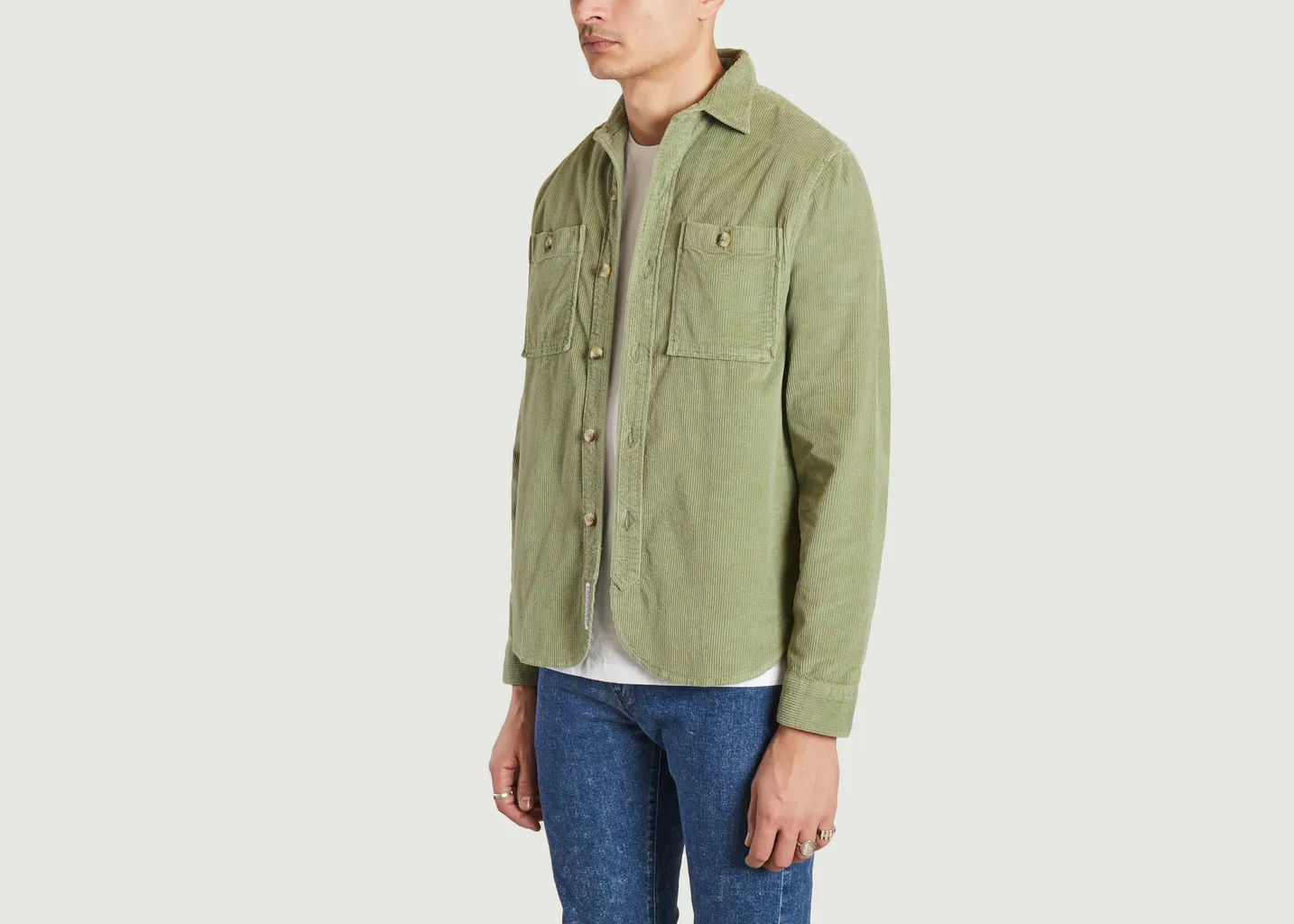 Surchemise en velours Cuisse de Grenouille
