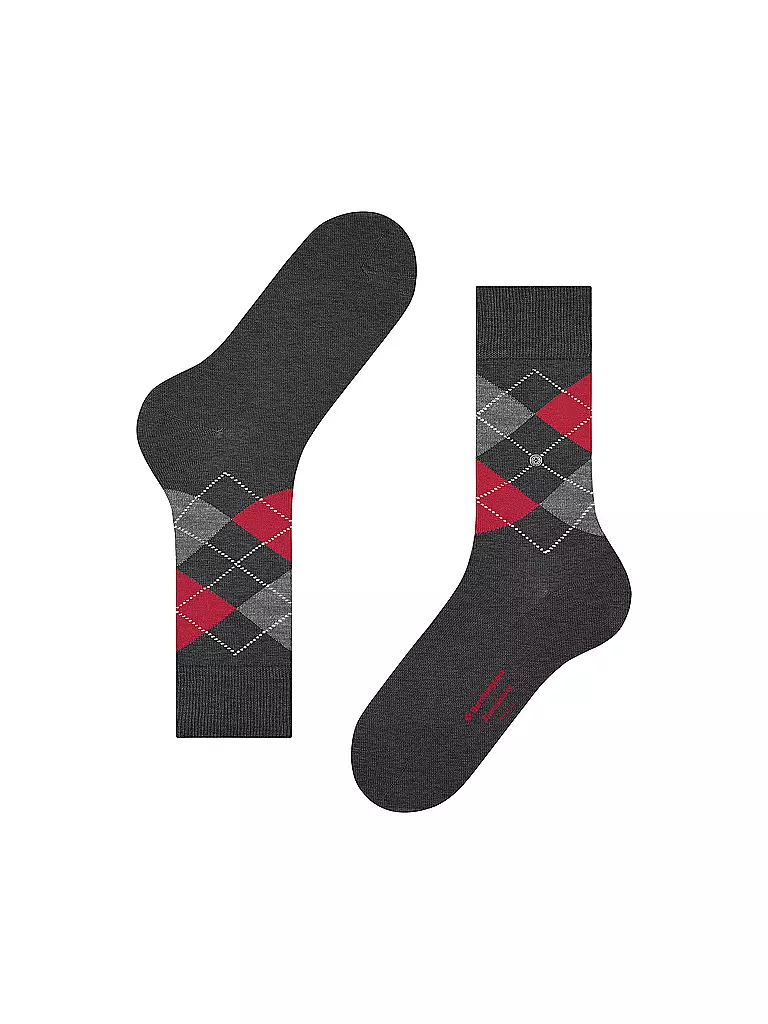 BURLINGTON Herren Socken 40-46 MANCHESTER anthracite melange grau
